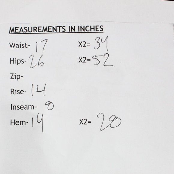 Out Of The Blue Orange Printed Silk High Waist Flowy Shorts Size Small - Picture 8 of 8